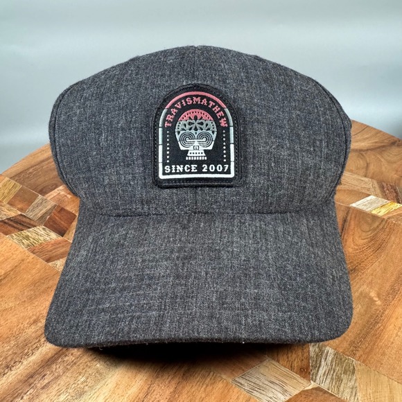 TravisMathew Other - TravisMathew Mens Gray Flexfit Tech Baseball Cap SnapBack